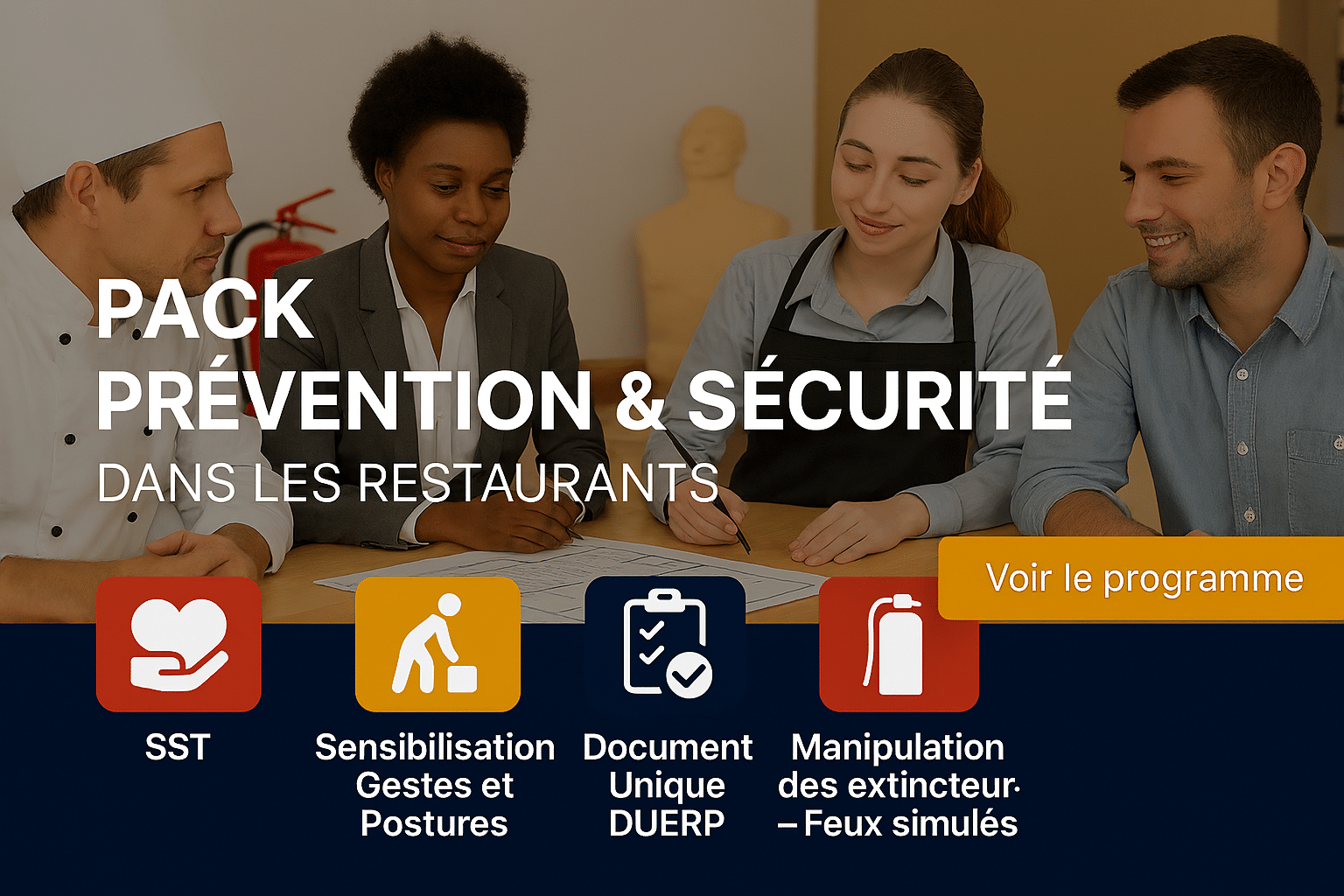 Pack Prévention et Sécurité dans les Restaurants
