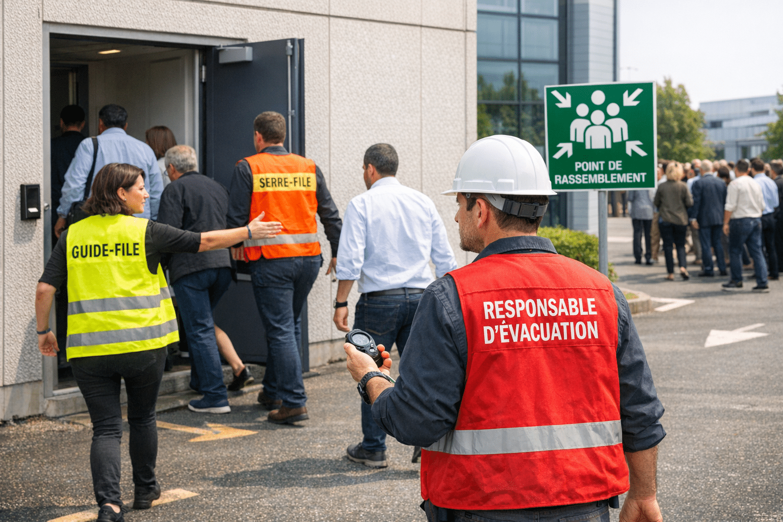 Formation EPI Équipier Première Intervention paris guide‑file  serre‑file