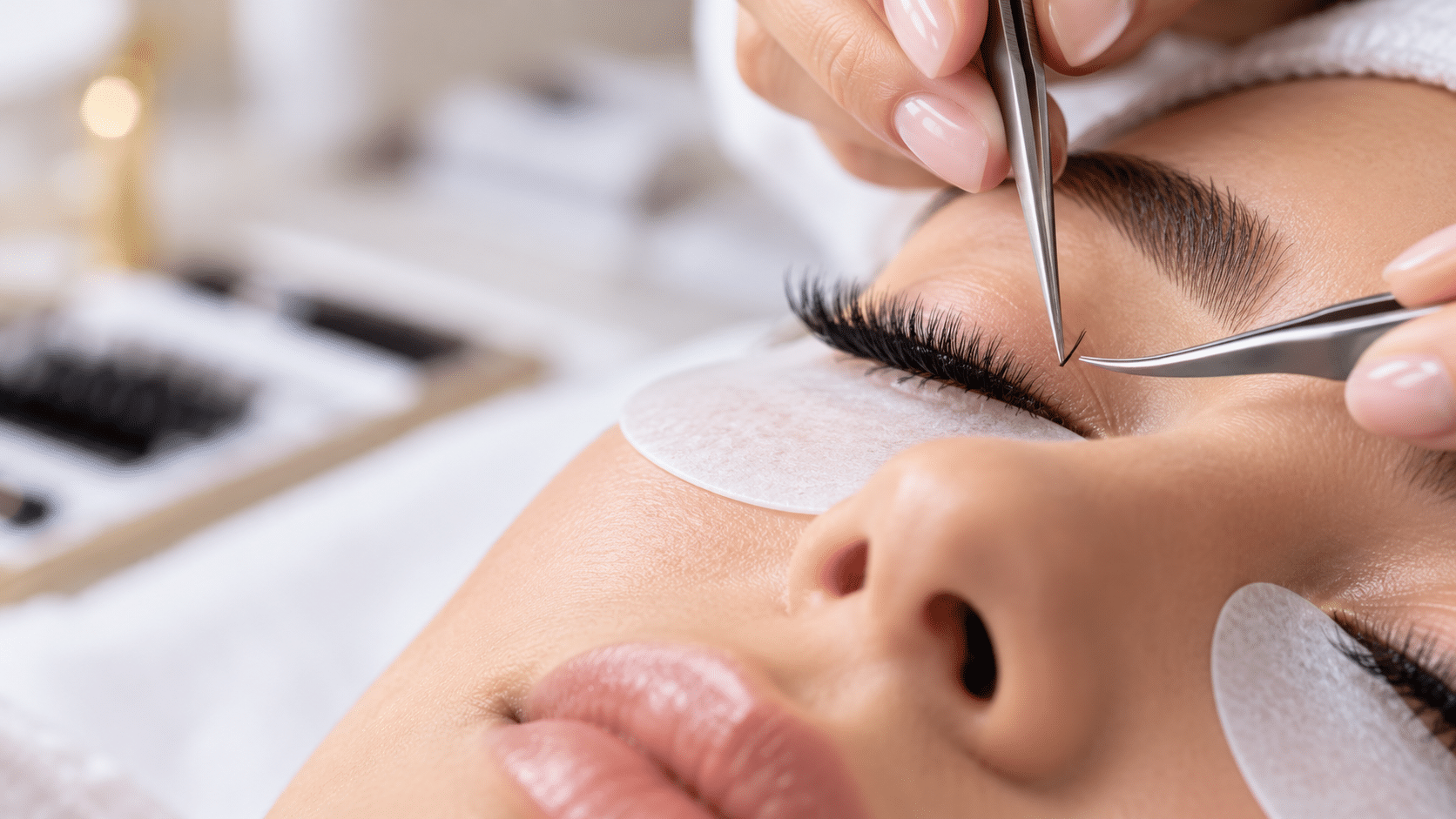 Formation techniques d'extensions de cils chez C3 Paris